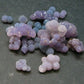 Lot of 25 Purple Grape Agate Clusters From Indonesia