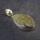 Perfect Pyrite Crystal Silver Pendant from Spain - 1.6" - 8.2 Grams