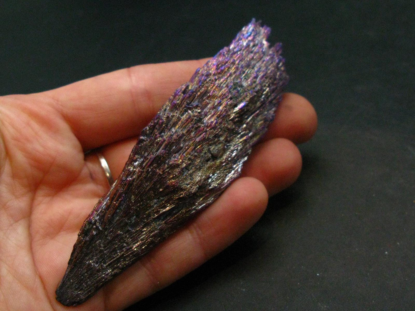 Large Dichroic Kyanite Crystal From Brazil - 3.6" - 35.44 Grams