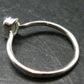 Gem Green Kornerupine Silver Ring From Tanzania - 1.92 Grams - size 8
