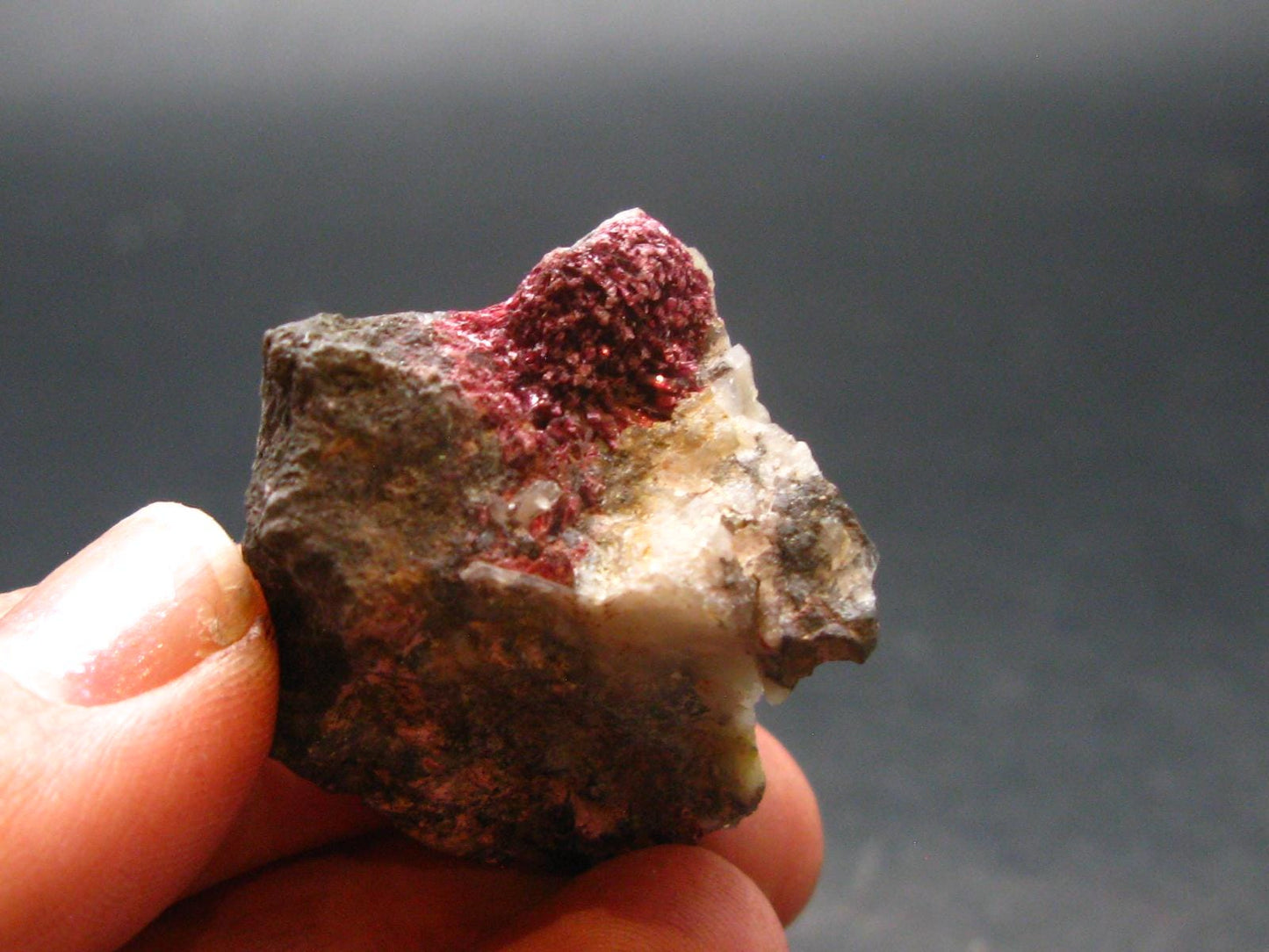 Fine Erythrite Cluster From Morocco - 1.3" - 16.48 Grams