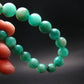 Emerald Gem Genuine Bracelet ~ 7 Inches ~ 10mm Round Beads