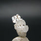 Gemmy Phenakite Phenacite Crystal Silver Pendant from Ukraine - 0.85 Grams - 0.7"