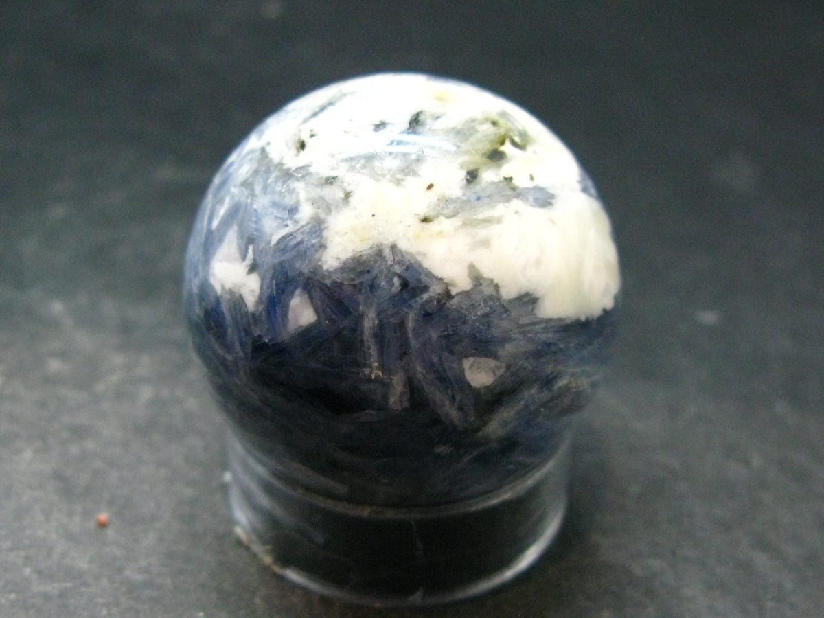 Blue Kyanite Sphere Ball From Brazil - 1.5"
