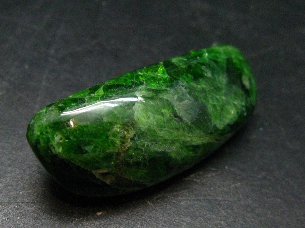 Chrome Diopside Polished Crystal From Russia - 1.6" - 18.10 Grams