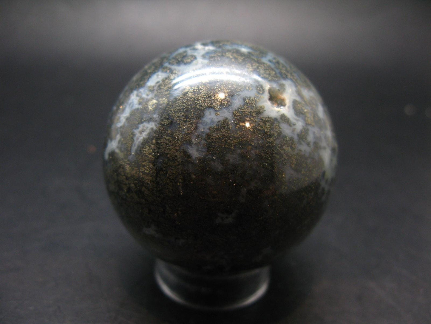 Healers Gold Sphere from USA - 2.2" - 276.76 Grams