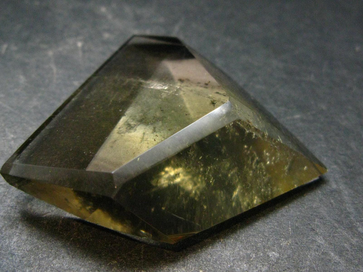 Nice Untreated Unheated Citrine Polished Stone from Zambia - 41.39 Grams - 1.9"