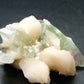 Green Apophylite & Stilbite Cluster From India - 3.9" - 237.54 Grams