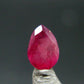 Beautiful Rare Gem Bixbite Red Beryl Emerald Cut Stone From Utah USA - 0.45 Carats - 6.4x4.4mm