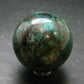 Quantum Quattro Sphere - Malachite Shattuckite Chrysocola Dioptase - 1.8" - 155.76 Grams