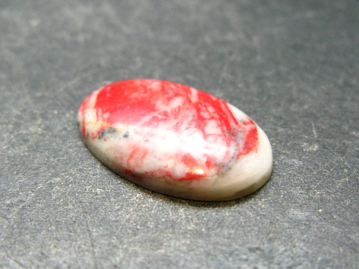 Cinnabar Cabochon from Russia - 2.75 Grams - 24 x 15 mm