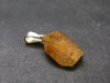 Imperial Topaz Crystal Pendant From Brazil - 0.8" - 1.5 Grams