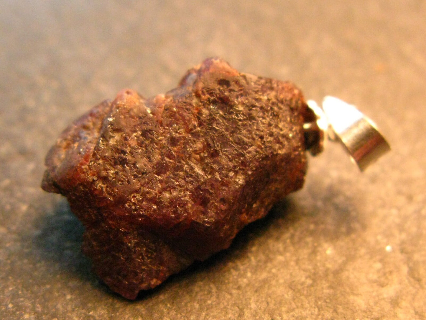 Natural Alexandrite Chrysoberyl Crystal Silver Pendant From Zimbabwe - 3.51 Grams