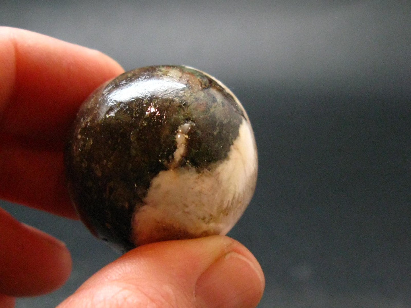 Natrolite Sphere Ball From Indonesia - 1.1" - 23.41 Grams