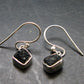 Terminated Brookite Crystal Silver Earrings From Arkansas - 2.07 Grams