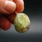 Green Kyanite Crystal Silver Pendant From Tanzania - 1.0"