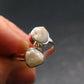 Phenakite Phenacite Sterling Silver Ring from Brazil - 2.19 Grams - Size 5