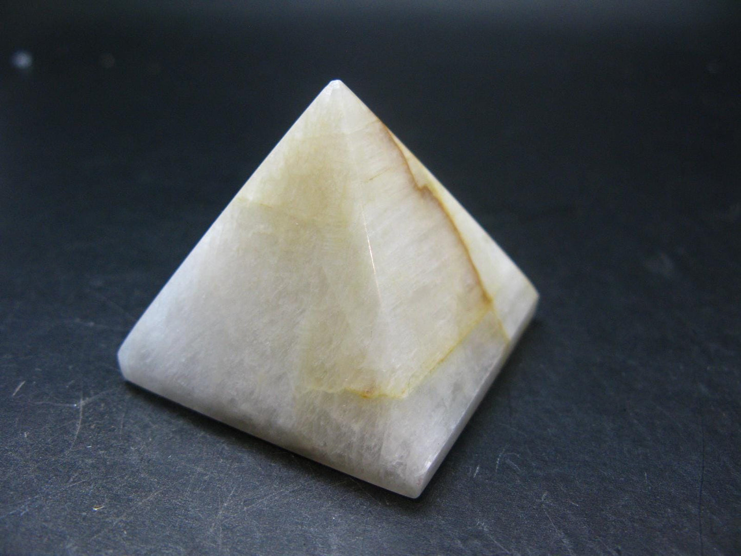 Rare Cryolite Pyramid From Greenland - 1.9" - 130.60 Grams
