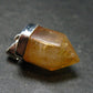 Yellow Citrine Sterling Silver Pendant from Brazil - 1.3" - 6.78 Grams