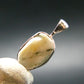Phenakite Phenacite Crystal Silver Pendant From Brazil - 0.7" - 1.12 Grams