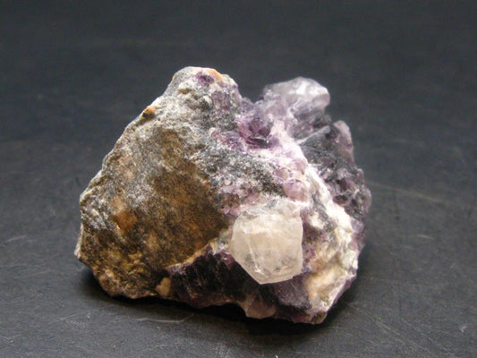 Extremely Rare Phenakite Phenacite, Fluorite & Beryl Crystal from Russia - 36.87 Grams - 1.5"