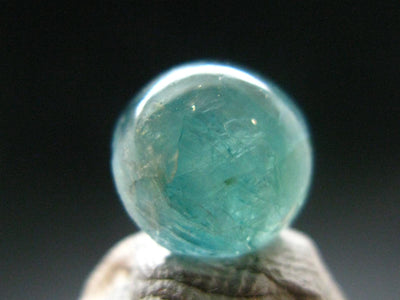 Extremely Rare Grandidierite Cabochon From Madagascar - 2.87 Carats