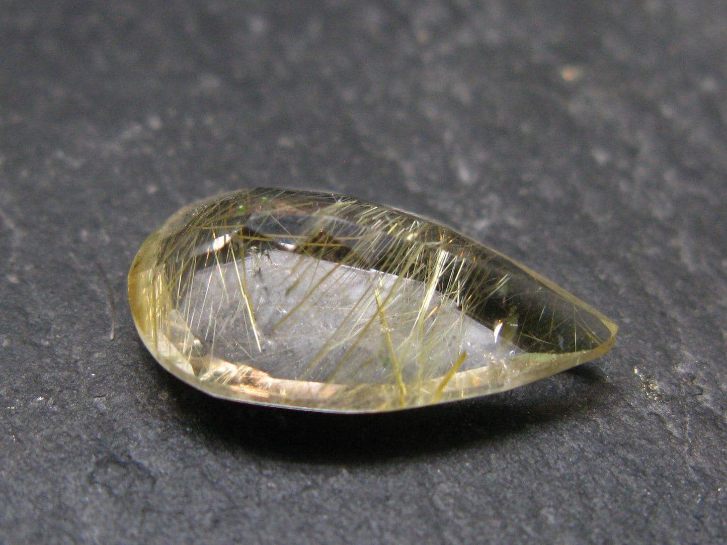 Rutilated Quartz Cut Stone From Brazil - 6.07 Carats