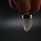 Vera Cruz Amethyst Silver Pendant From Mexico - 1.2" - 4.05 Grams