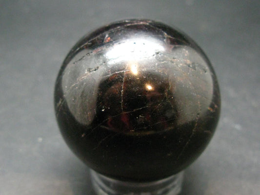 Red Garnet Almandine 1.9" Sphere From India - 246.26 Grams