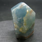 Aquatine Blue Calcite Tumbled Stone from Argentina - 1.7"- 67.40 Grams