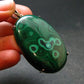 Queen of Green!! Genuine Vivid Vibrant Green Malachite Sterling Silver Pendant - 2.3" - 30.0 Grams