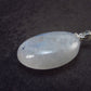 Natural Glow From Inside Moonstone 925 Silver Pendant- 1.2" - 5.0 Grams