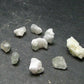 Lot of 10 Green Herderite Crystals From Pakistan - 3.23 Grams