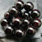 Garnet Almandine Genuine Bracelet ~ 7 Inches ~ 14mm Round Beads