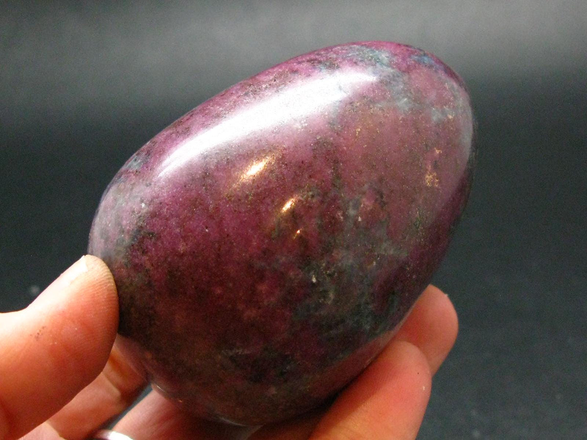 Ruby Egg From India - 2.7" - 299.0 Grams
