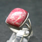 Thulite Silver Pendant From Norway - 5.40 Grams - Size 9