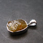 Rare Herderite Crystal Silver Pendant from Brazil - 0.6" - 1.26 Grams