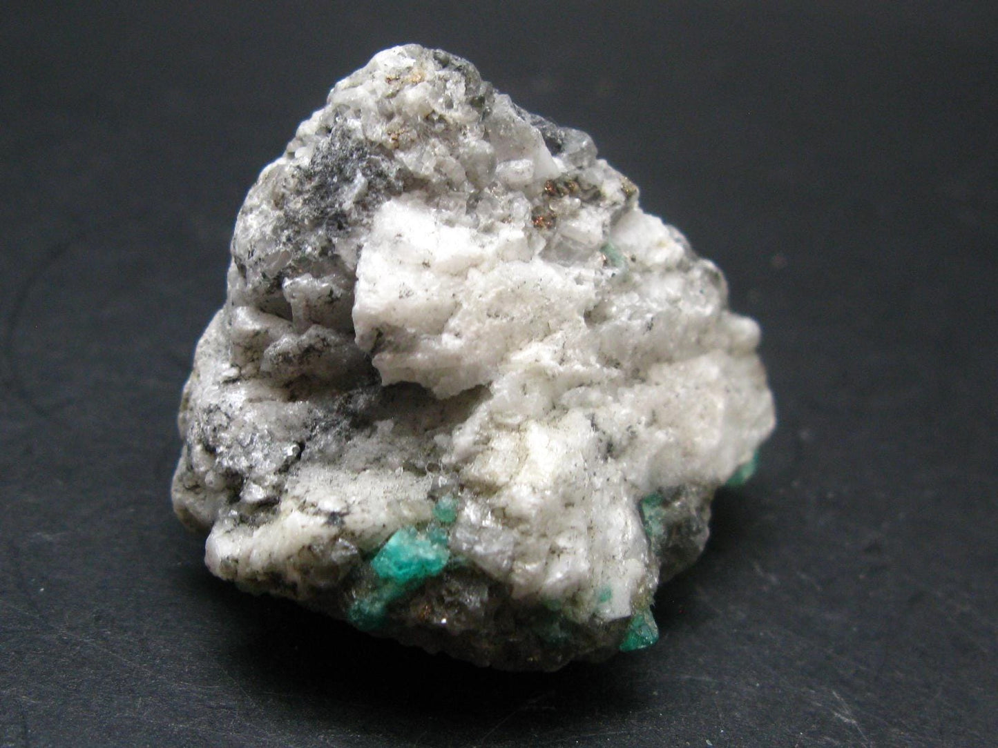Emerald Beryl Crystals On Matrix From Colombia - 1.8"- 63.97 Grams