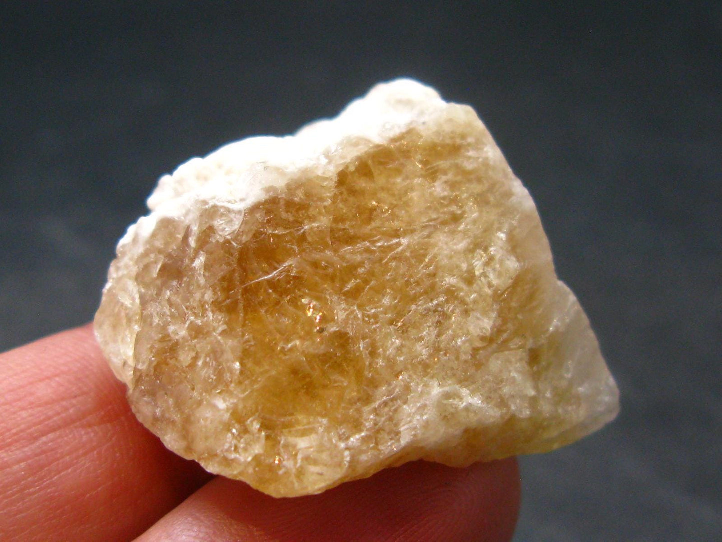 Very Nice Raw Agni Gold Danburite from Tanzania - 1.0" - 12.92 Grams