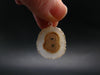 Anandalite Quartz Crystal Silver Pendant From India - 1.1" - 3.88 Grams