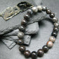 Biotite Mica Genuine Bracelet ~ 7 Inches ~ 8mm Round Beads