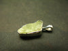 Brazilianite Crystal Silver Pendant From Brazil - 0.7" - 1.36 Grams