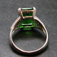 Helenite Gaia Stone Gem Sterling Silver Ring From Washington - Size 9 - 7.0 Carats