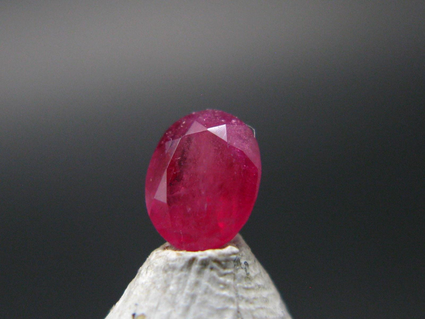 Beautiful Rare Gem Bixbite Red Beryl Emerald Cut Stone From Utah USA - 0.30 Carats - 4.9x4.0mm