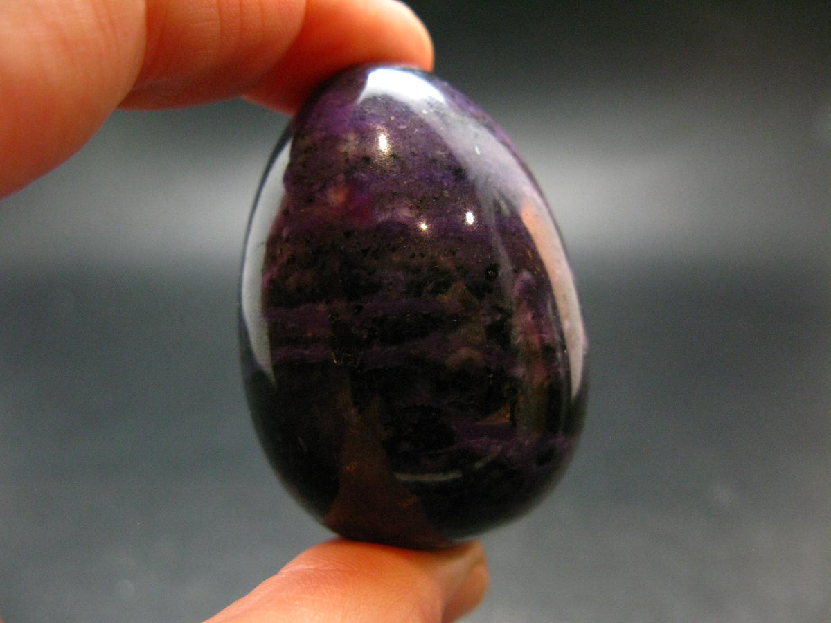 Nice Charoite Egg from Russia - 84.62 Grams - 2.0"