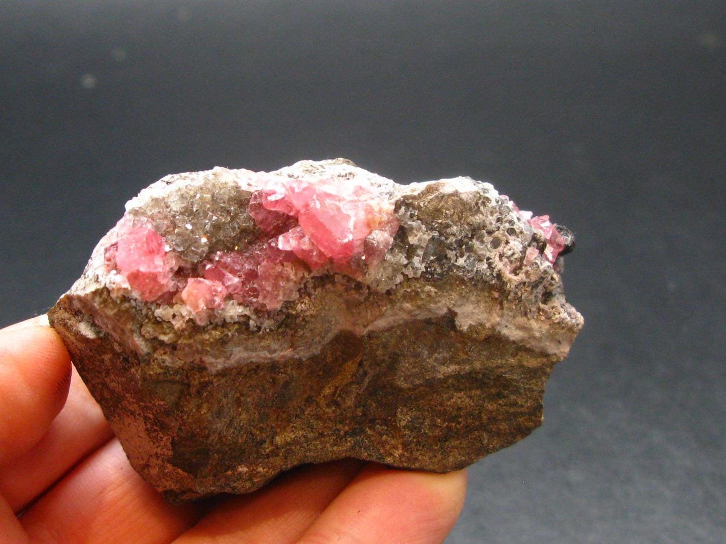 Rhodochrosite Gem Cluster From Peru - 2.4" - 106.91 Grams