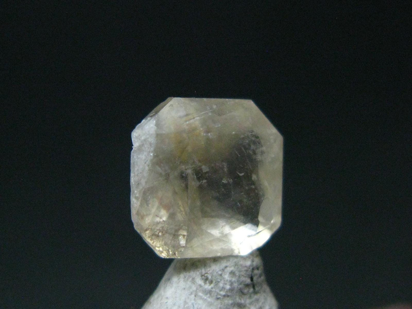 Rare Gem Strontianite Cut Stone from USA - 2.12 Carats