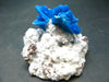 Cavansite on Stilbite Cluster From India - 1.8" - 43.84 Grams