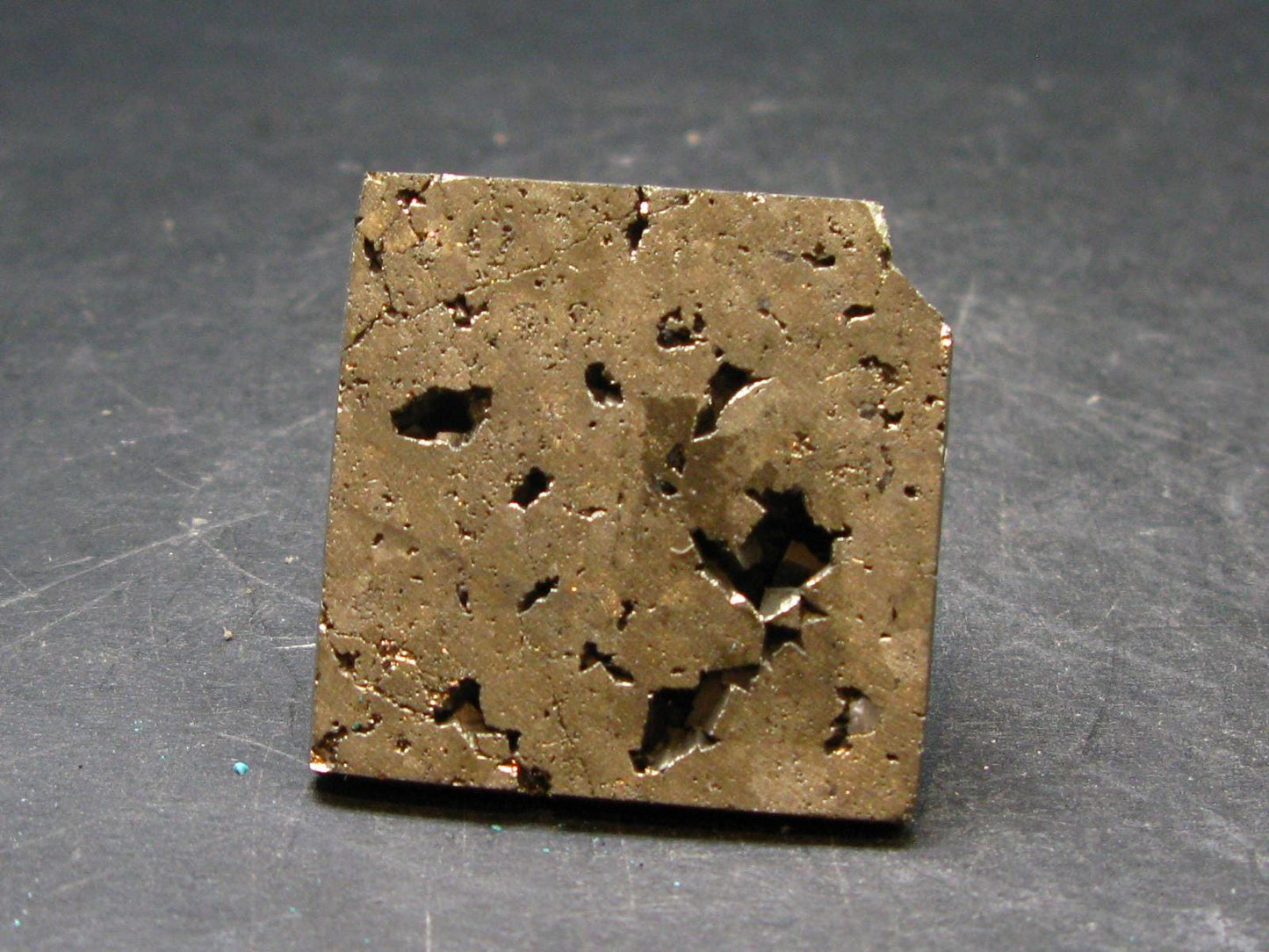Pyrite Crystallized Pyramid From Peru - 1.3" - 44.08 Grams