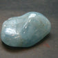 Genuine Blue Aquamarine Tumbled Stone From Brazil - 1.6" - 27.95 Grams
